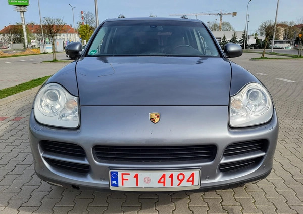 Porsche Cayenne cena 29900 przebieg: 249000, rok produkcji 2004 z Chocianów małe 379